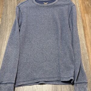 Blue Long Sleeve Sweater